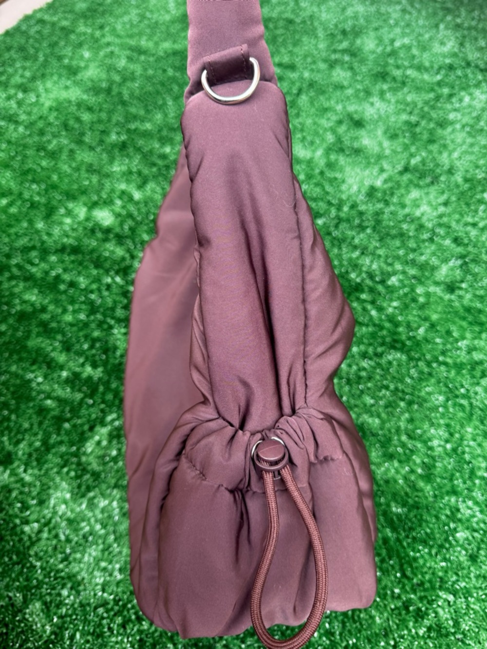 BearPaw Burgundy Padded Shoulder Bag - Picture 3 of 3